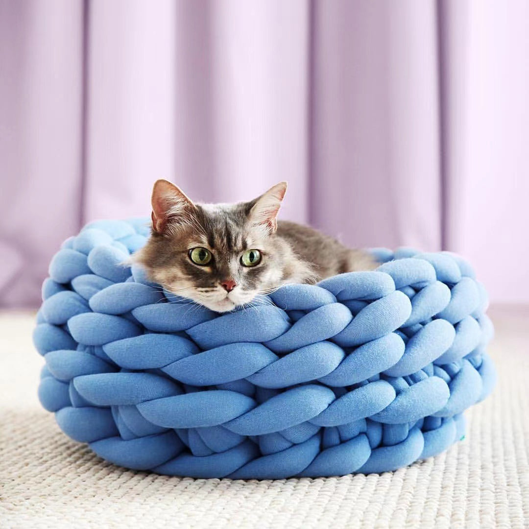 Kennel Cat Bed - Fluffy