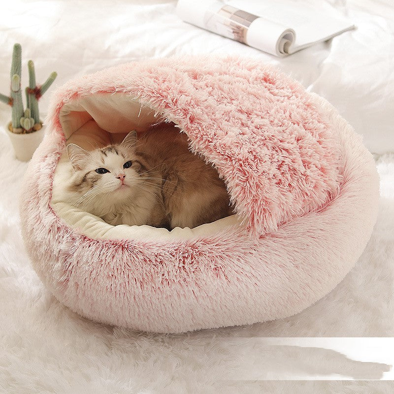 Warm semi-enclosed Cat Bed