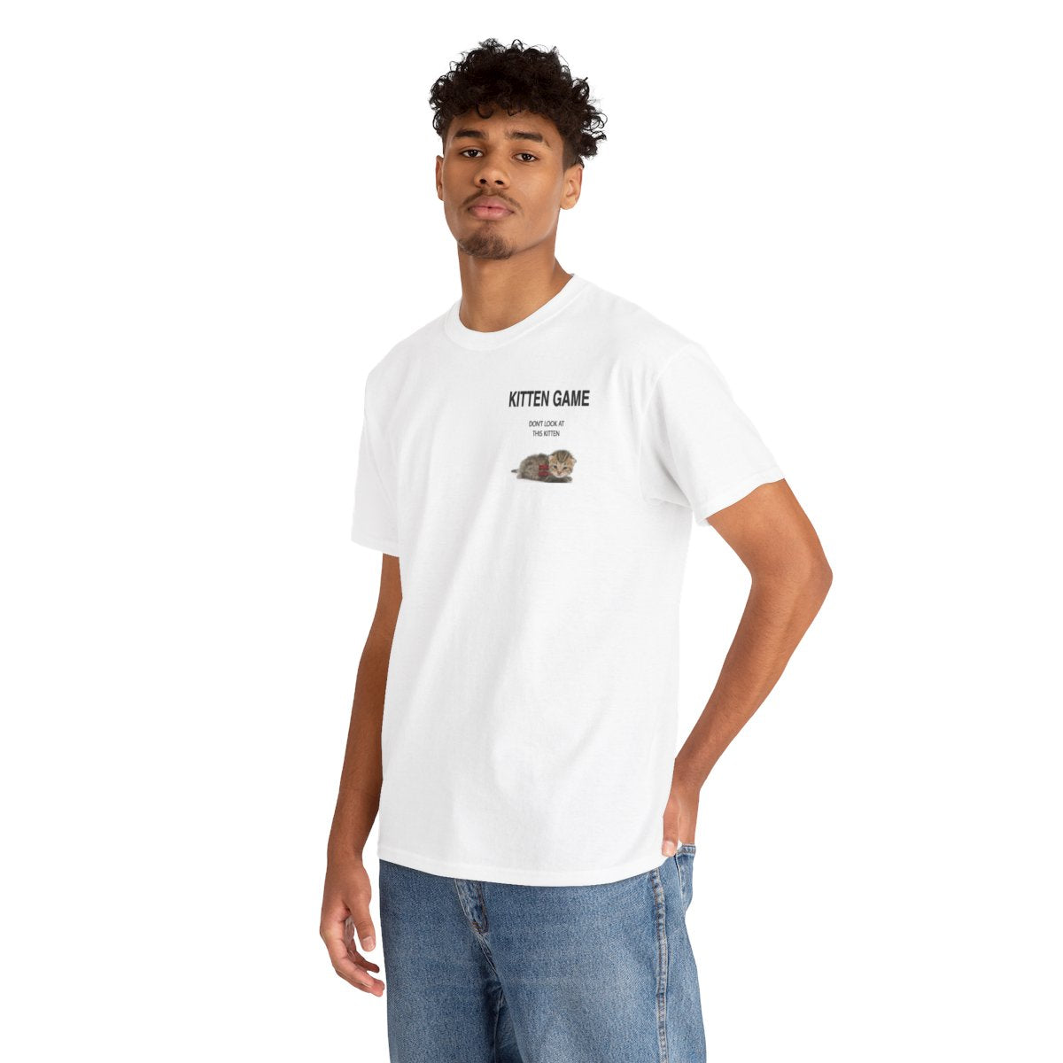 JUEGO DE GATITOS - Camiseta de algodón