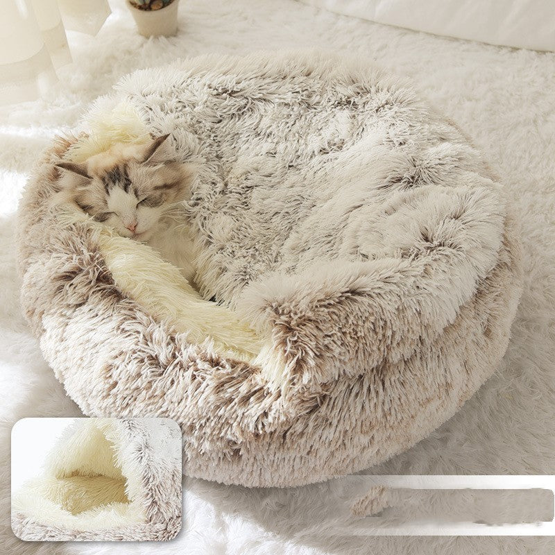 Warm semi-enclosed Cat Bed