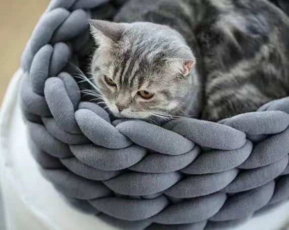 Kennel Cat Bed - Fluffy