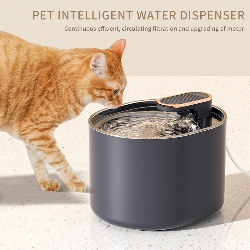 Fuente de agua automática para gatos