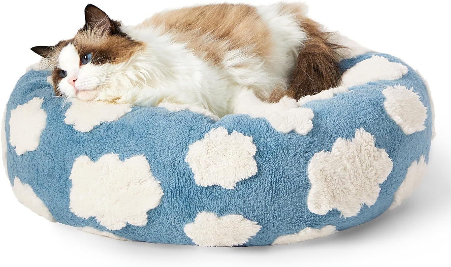 Cama para gatos en forma de nube