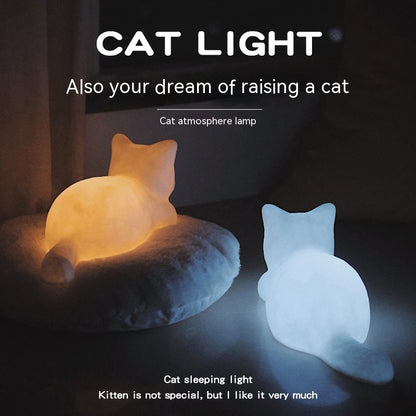 Lámpara de luz de gato