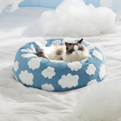 Cama para gatos en forma de nube