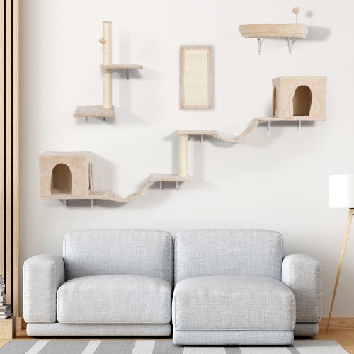 Wall-mounted Cat Trees