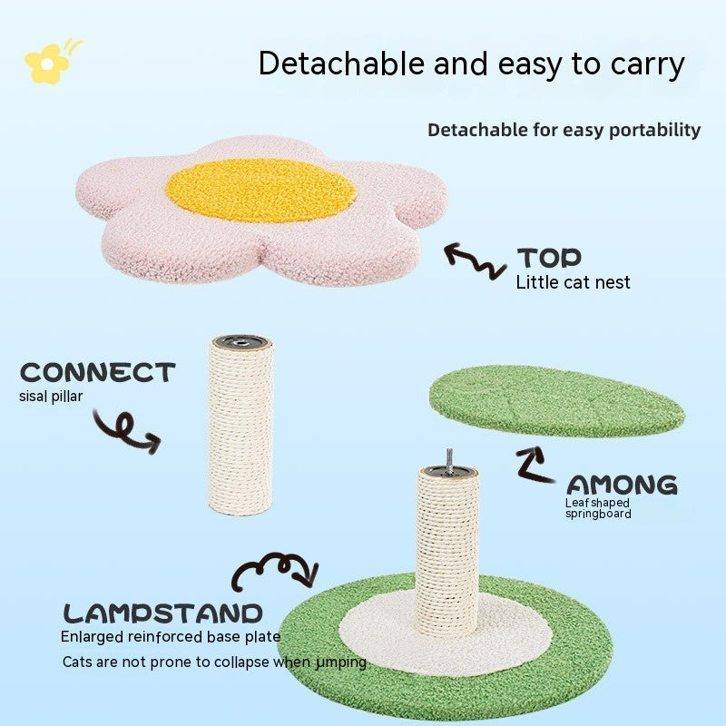 Estructura de escalada para gatos - Girasol